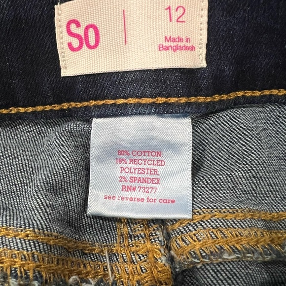 Girls clothing bundle of 3 items Stylish Kids Denim Skirt and Jeans Set/size 12 - Picture 12 of 14